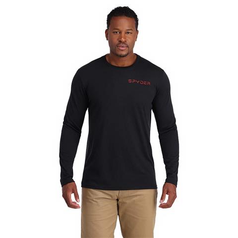 Spyder Men's Logo Tech Long Sleeve T-Shirt | WinterMen