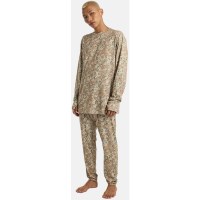 Men's Midweight Base Layer Crewneck - Snowfall Camo