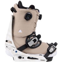 Men's Cartel Re:Flex Snowboard Bindings - Gray / White