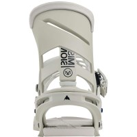 Men's Mission Re:Flex Snowboard Bindings - Gray Cloud