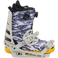 Men's Mission Re:Flex Snowboard Bindings - Gray Cloud