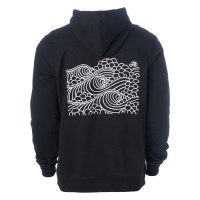 Men's Jamie Waves Zip Hoodie - Black