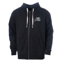 Men's Jamie Waves Zip Hoodie - Black