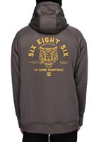 Men's Bonded Flc Pullover Hoody - Charcoal - 686 Men's Bonded Flc Pullover Hoody - WinterMen.com                                                                                                   