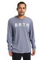 BRTN Long Sleeve T-Shirt - Folkstone Gray - BRTN Long Sleeve T-Shirt                                                                                                                              