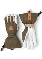 Army Leather Patrol Gauntlet 5 Finger Glove