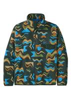 Men's Lightweight Synchilla Snap-T Pullover - Arctic Collage / Northern Green (ACGR) - Men's Lightweight Synchilla Snap-T Pullover