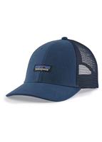 P-6 Label LoPro UnTrucker Hat - Stone Blue (SNBL) - Patagonia P-6 Label LoPro UnTrucker Hat - WinterMen.com