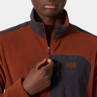 Men's Daybreaker Block Microfleece Jacket - Iron Oxide