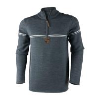 Men's Zurich 1/2 Zip Sweater - Light Heather Grey