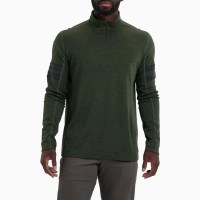 Men's Light Kuhl Team 1/4 Zip - Moss Stone