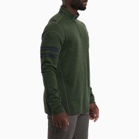 Men's Light Kuhl Team 1/4 Zip - Moss Stone