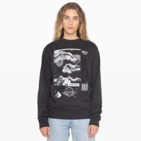 Men's Overton Crew - Black / Ski Beach