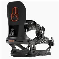 Men's Blaster Asymwrap Snowboard Bindings - Black