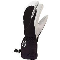 Army Leather Heli Ski Glove (3 Finger) - Black