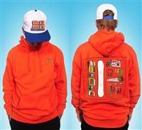 Shop Hoodie - Orange