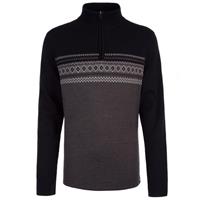 Men's Stefan Sweater - Black / Charcoal / Twig / Flax