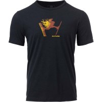 Men's Flame Daffy Tee - Black Heather