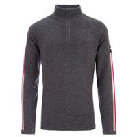 Men's Chase Sweater - Charcoal / White / Lava / Black