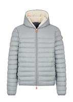 Men's Save The Duck Nathan Hooded Sherpa Lined Jacket