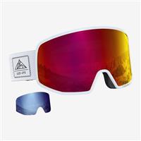 Salomon LO FI Sigma Goggle - QST White Frame w/ Poppy Red Lens (L40852600)