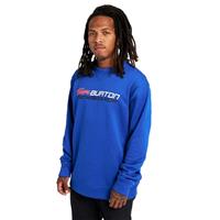 Burton Oak Crewneck Pullover - Men's - Cobalt Blue Heather