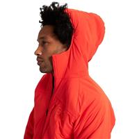 Men's [ak] Helium Hooded Stretch Insulated Jacket - Fiesta Red - Men's [ak] Helium Hooded Stretch Insulated Jacket                                                                                                     