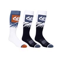 Men's Snow Caps Sock (3-Pack) - Assorted