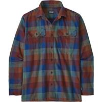 Men's Longsleeve Organic Cotton Midweight Fjord Flannel Shirt - Guides / Superior Blue (GDSU)