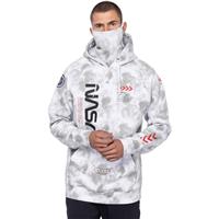 Men's Exploration Pullover Hoodie - Nasa Rhino Gry Tie Dye