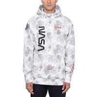 Men's Exploration Pullover Hoodie - Nasa Rhino Gry Tie Dye