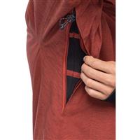 Men's Hydra stash Reserve Insulated Jacket - Brick Red Heather