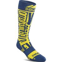 Men's Signature Merino Sock - Blue / Yellow