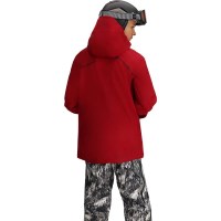 Men's Foraker Shell Jacket - Rustic Red