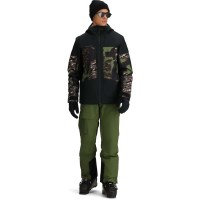 Men's Grommet Jacket - Patchwork Camo