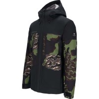 Men's Grommet Jacket - Patchwork Camo