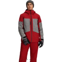 Men's Grommet Jacket - Rustic Red