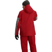 Men's Grommet Jacket - Rustic Red