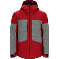 Men's Grommet Jacket - Rustic Red