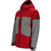 Men's Grommet Jacket - Rustic Red