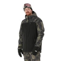 Men's Duotone 3 In 1 Snow Jacket - Black Night Camo