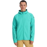 Men's Gridweb Shellfleece Hoodie - Teal Green