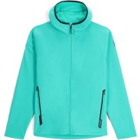 Men's Gridweb Shellfleece Hoodie - Teal Green