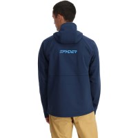 Men's Gridweb Shellfleece Hoodie - True Navy