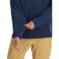 Men's Gridweb Shellfleece Hoodie - True Navy