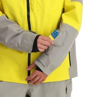 Men's Taos Shell Jacket - Acid Yellow