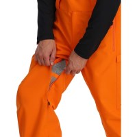 Men's Terrain Bib Pants - Orange Shock