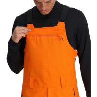 Men's Terrain Bib Pants - Orange Shock