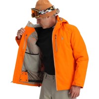 Men's Tripoint Jacket - Orange Shock