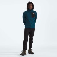 Men's Crest 1/4 Zip - Midnight Petrol / TNF Black